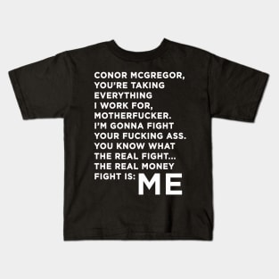 Nate Diaz Call Out Kids T-Shirt